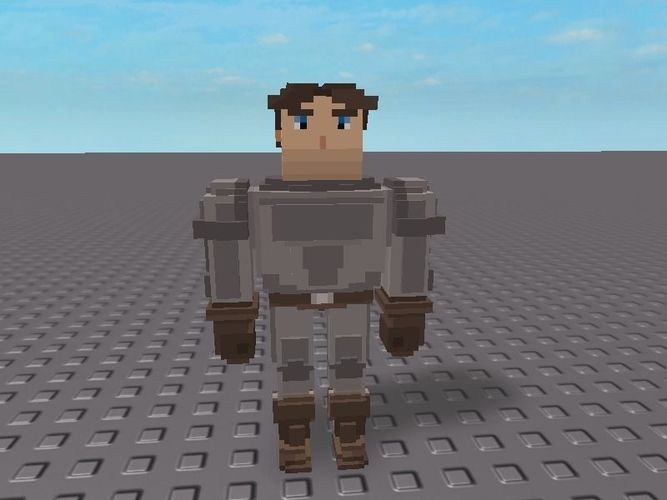 Trove Character Remake Free low-poly 3D model