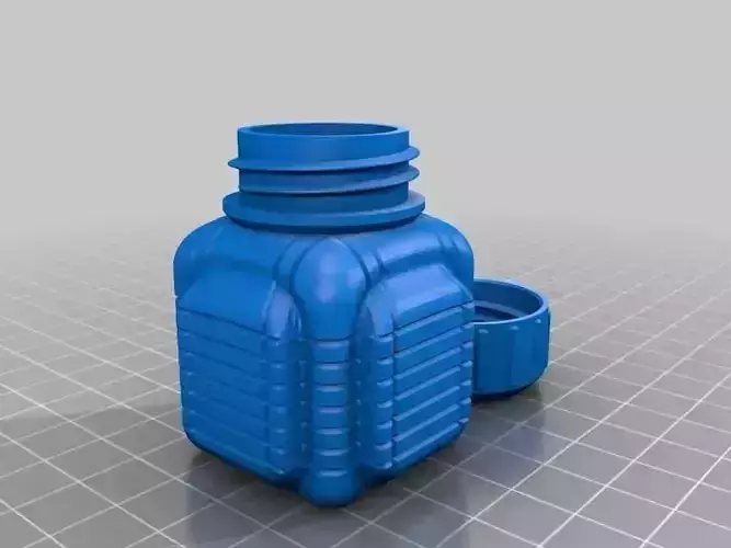 Bottle and Screw Cap