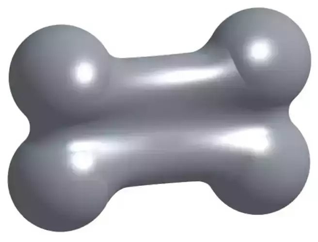 Dog Bone Solid - No Text