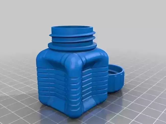 Bottle and Screw Cap