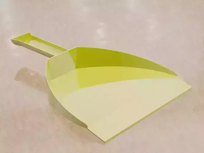 SCOOP dustpan 3D print model