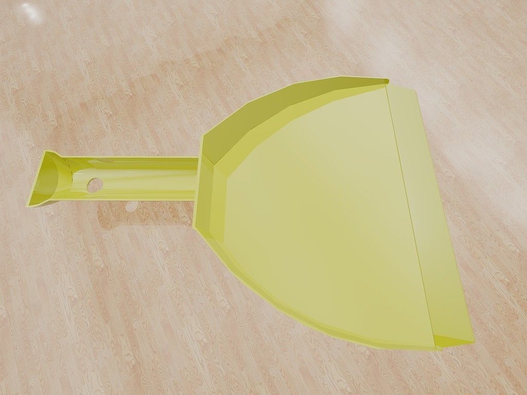 SCOOP dustpan 3D print model_3