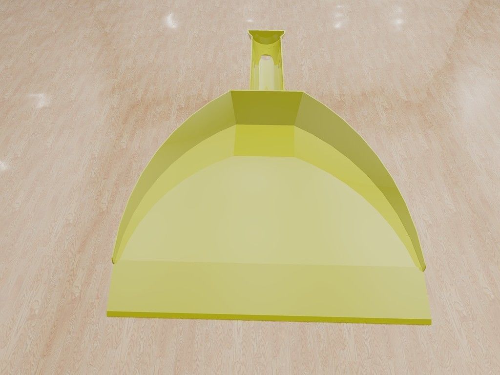 SCOOP dustpan 3D print model_2
