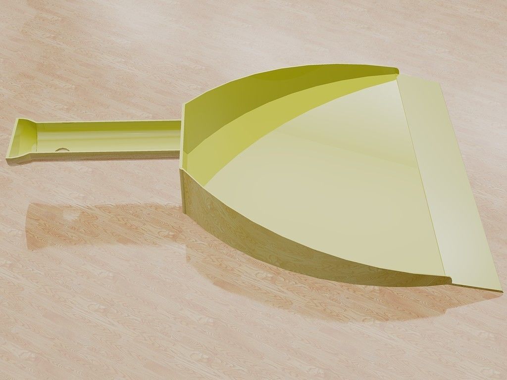 SCOOP dustpan 3D print model_1
