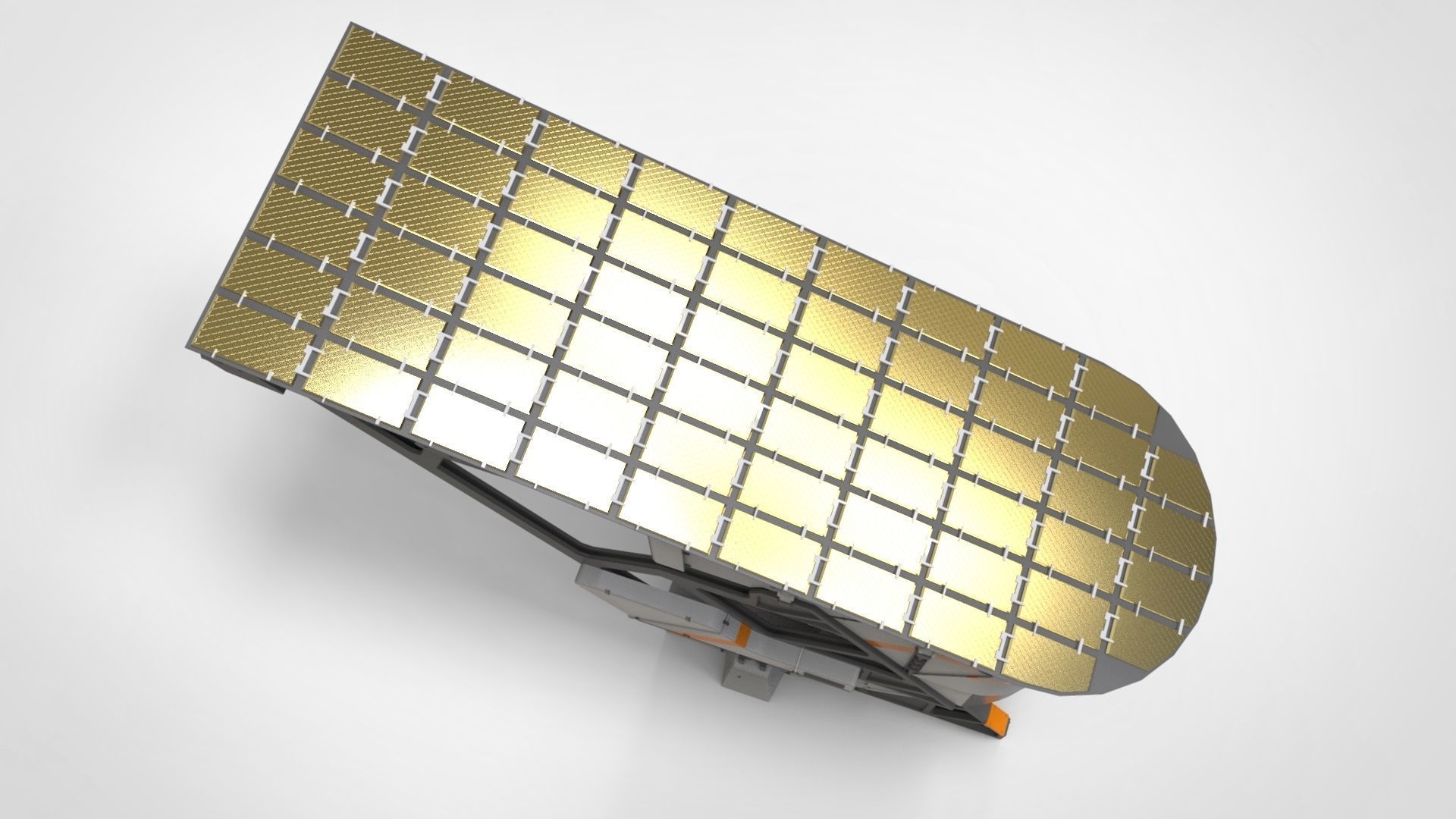 sci-fi solar collector 3D model_8
