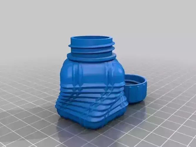 Bottle and Screw Cap