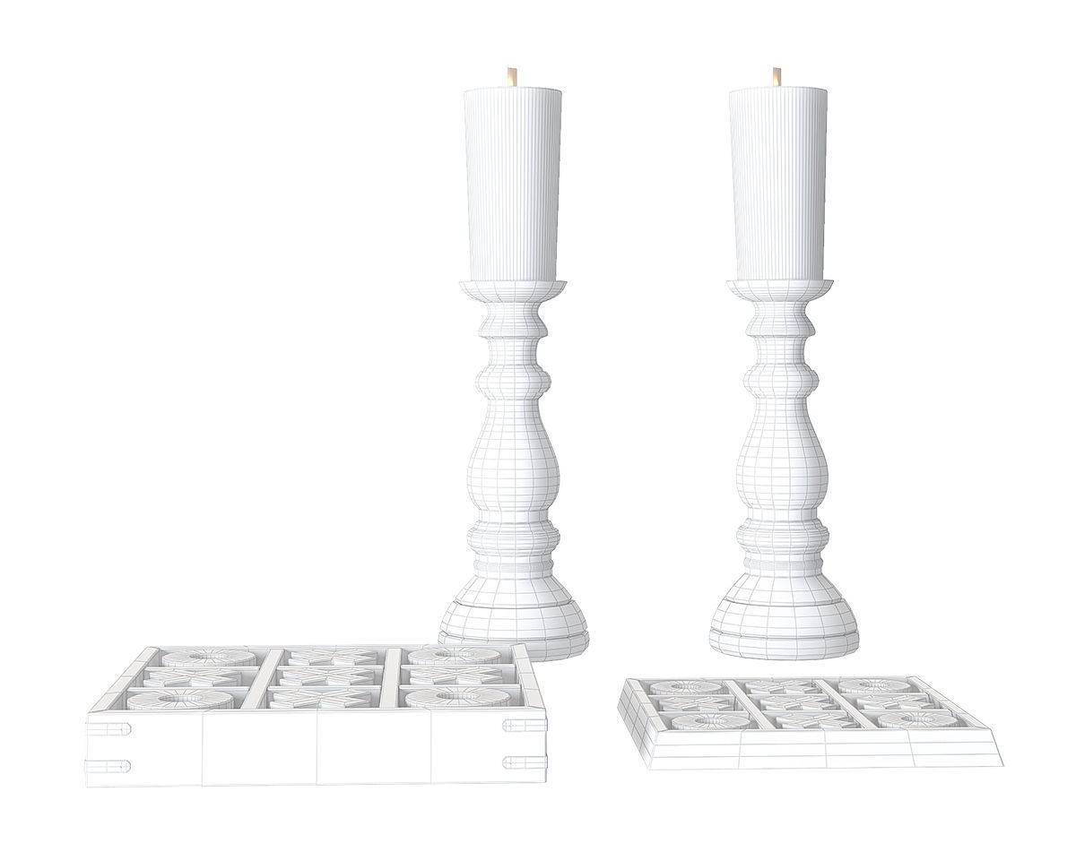 Accessories set 17 3D model_3