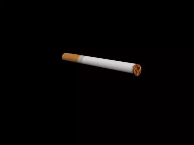Cigarette Free low-poly 3D model