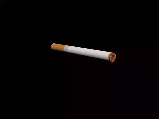 Cigarette Free low-poly 3D model