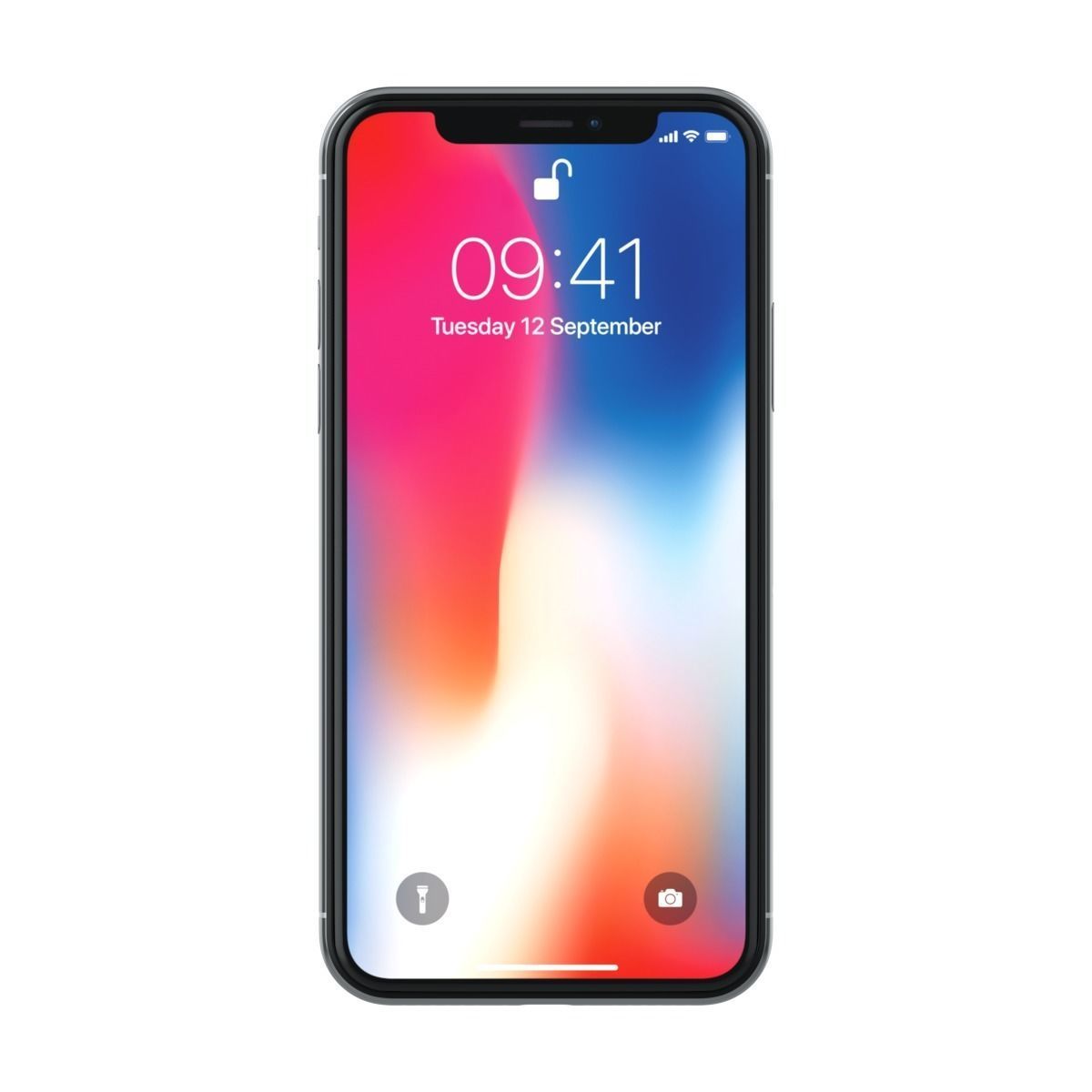 Apple iPhone X model 3D model_14