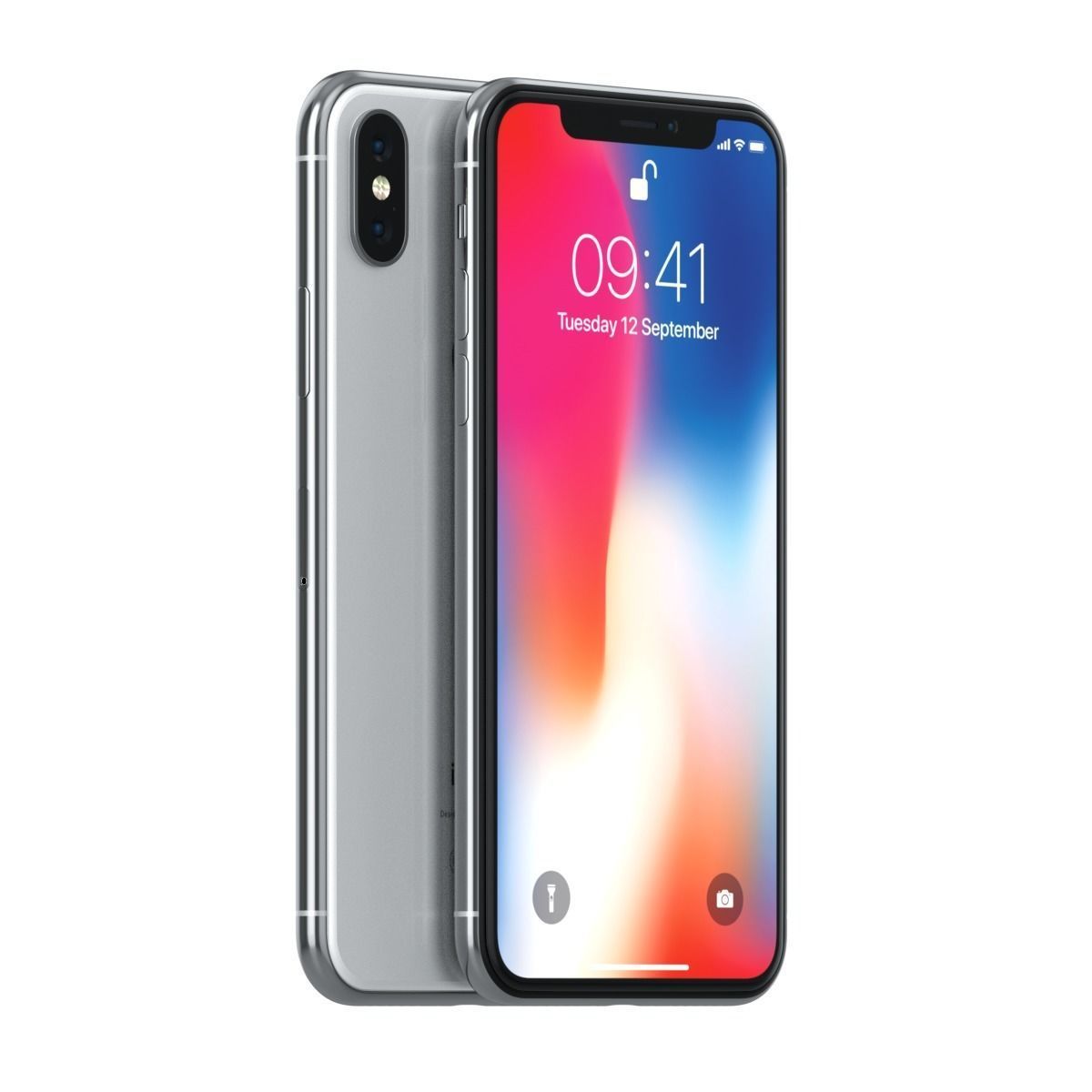 Apple iPhone X model 3D model_13
