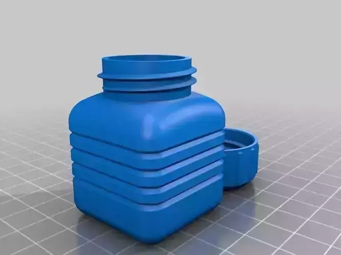 Bottle and Screw Cap