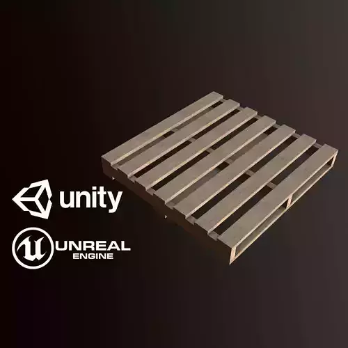 Shipping Pallet - PBR Game Ready
