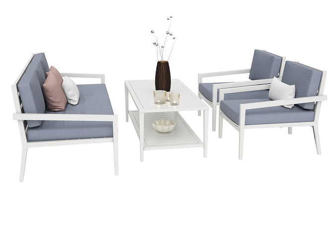 Biarritz Outdoor Garden Furnitures Set 3D model