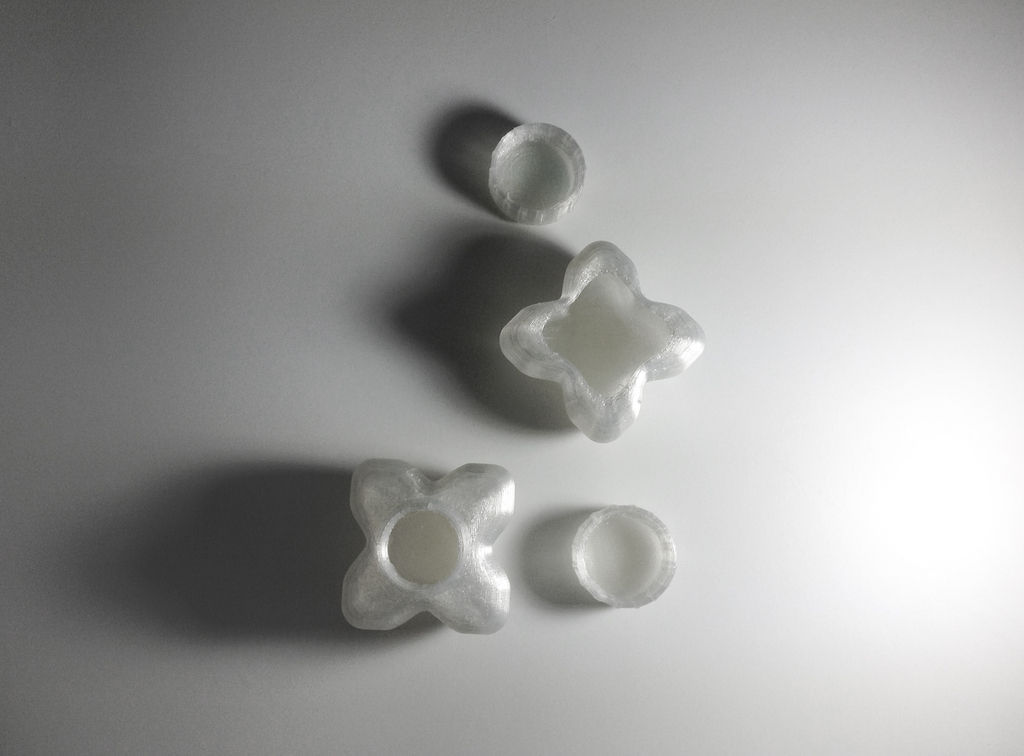 Bottle and Screw Cap 3D print model_5