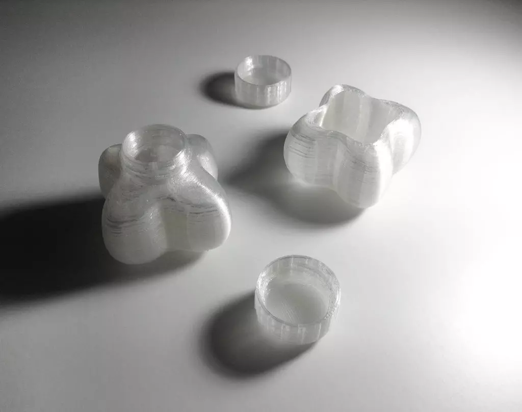 Bottle and Screw Cap 3D print model_0