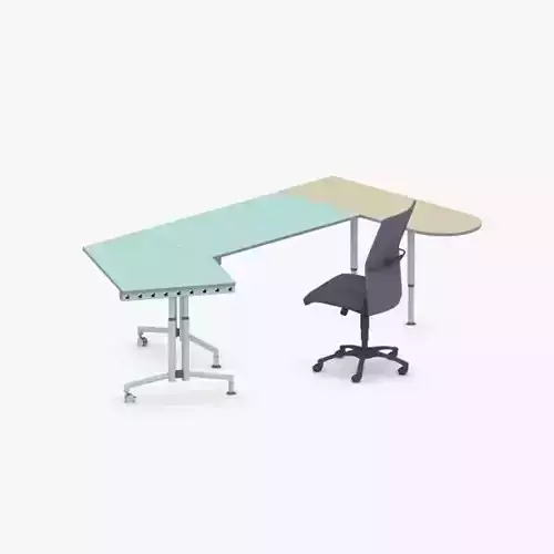 1316 - Office Table and Chairs Set