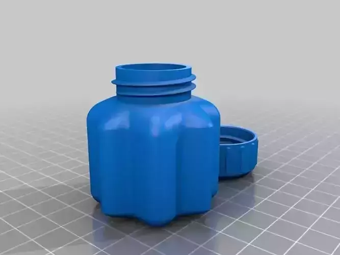 Bottle and Screw Cap