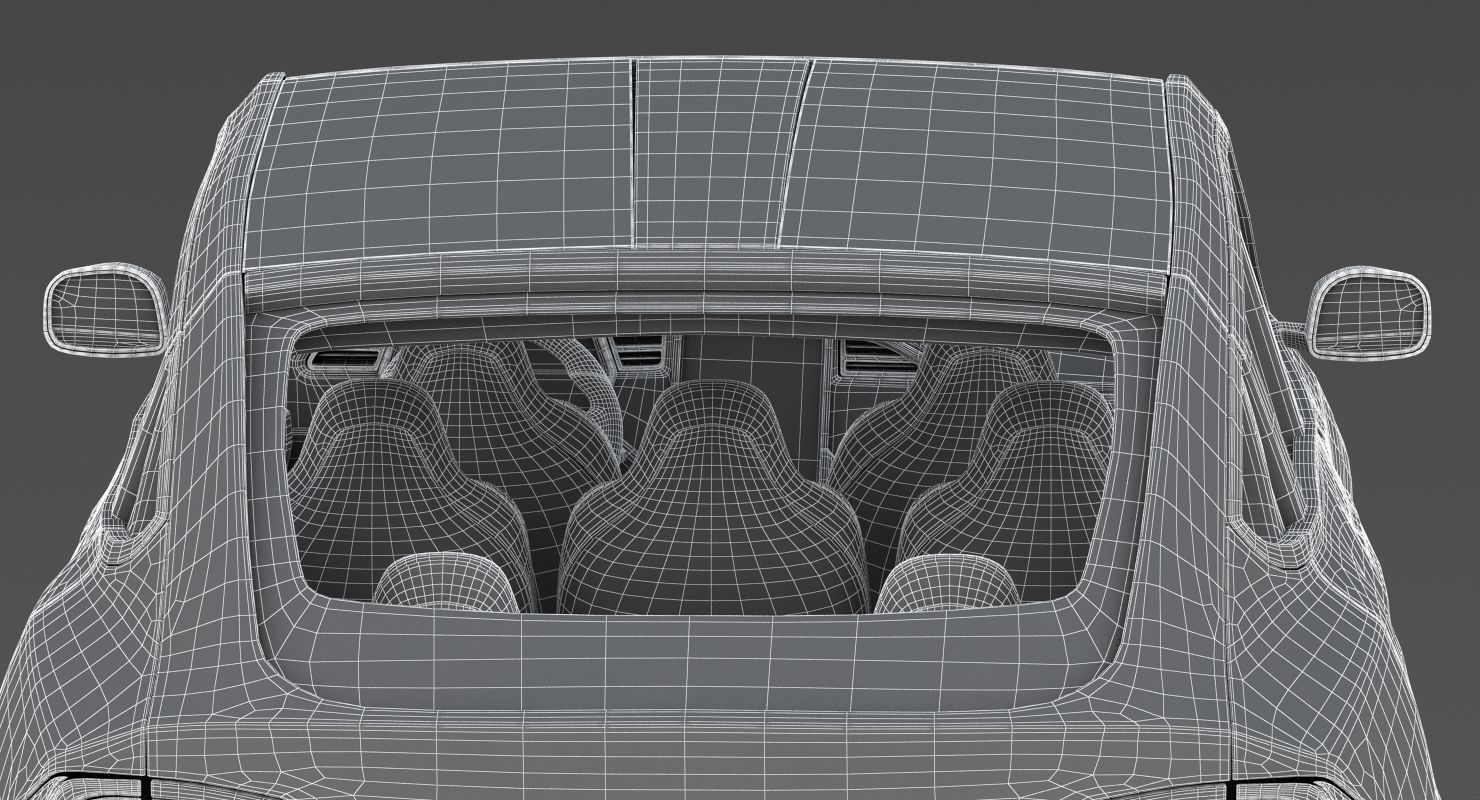 2017 Tesla X Red Multi-coat 3D model_30