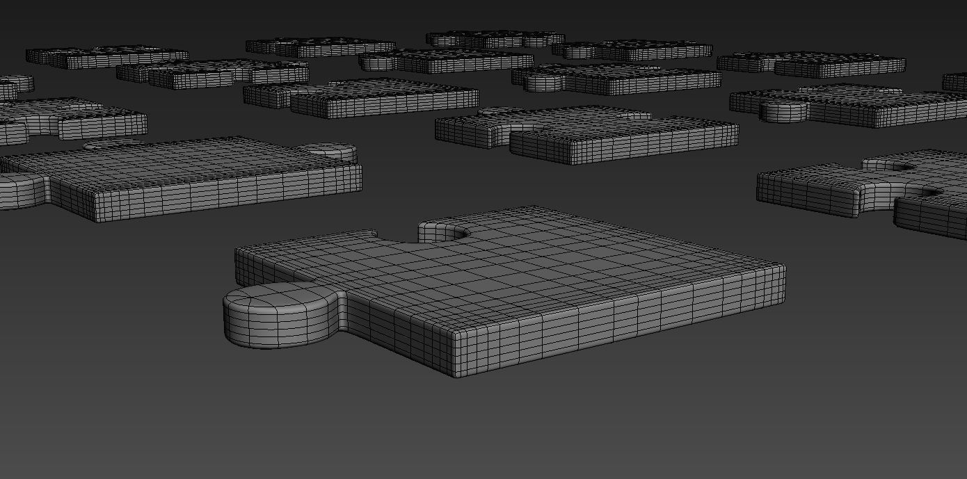 Jigsaw Puzzle 3D model_6