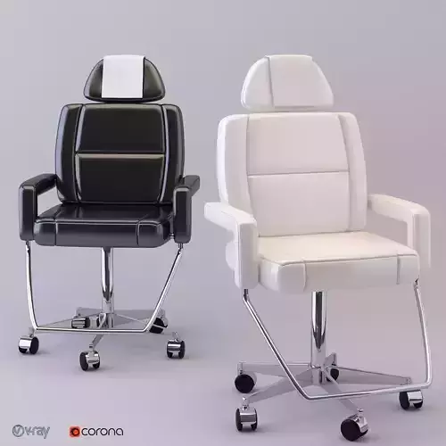 Care barber chair Free 3D model