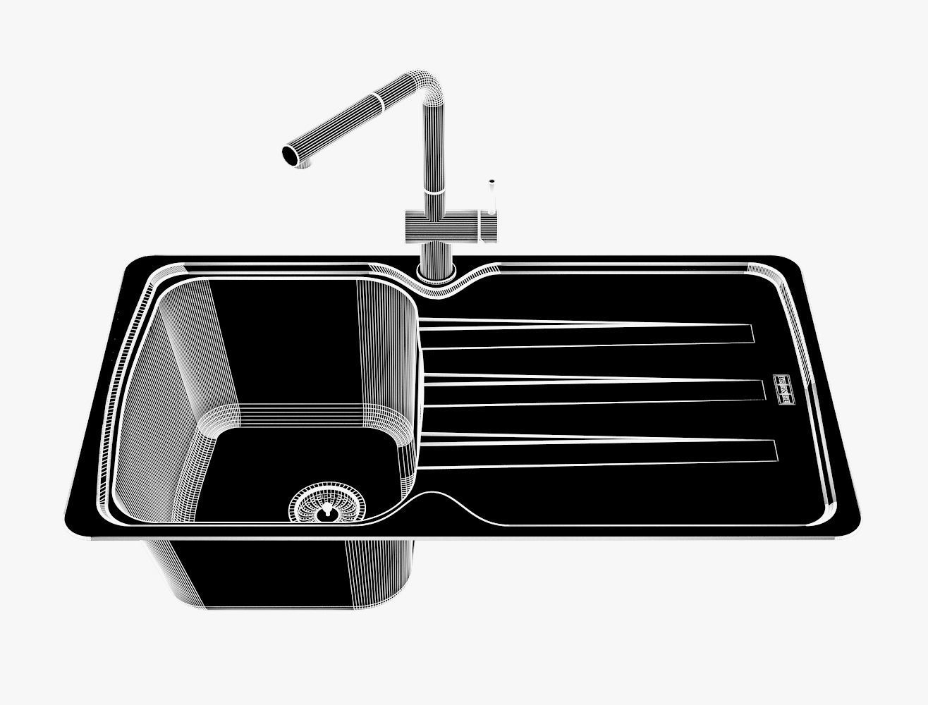 Franke Aneta AZG 611 3D model_4