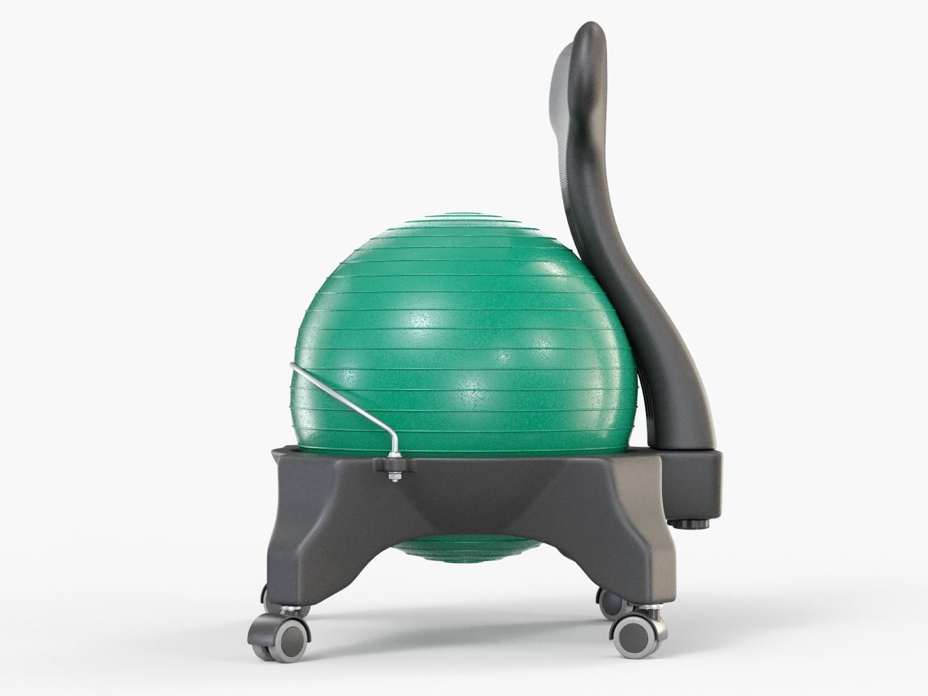 Gym Ball Office Chair 3D model CGTrader