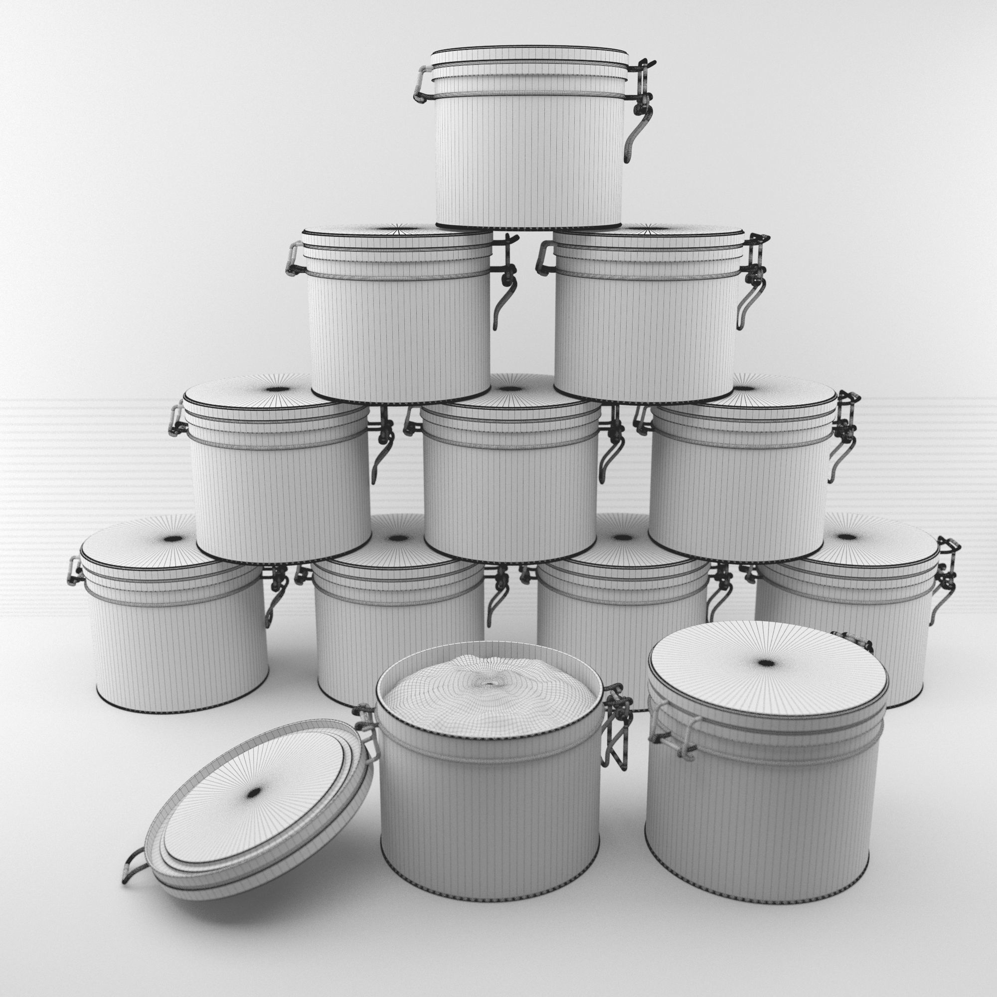 LOV Organic tea KUSMI TEA 3D model_1