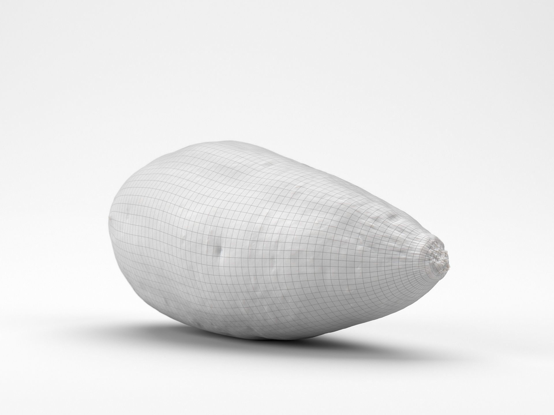 Photorealistic Sweet Potato  3D Scan 3D model_5
