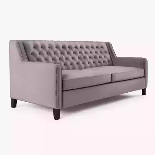 Sofa Elizabeth de la Vega Low-poly 3D model