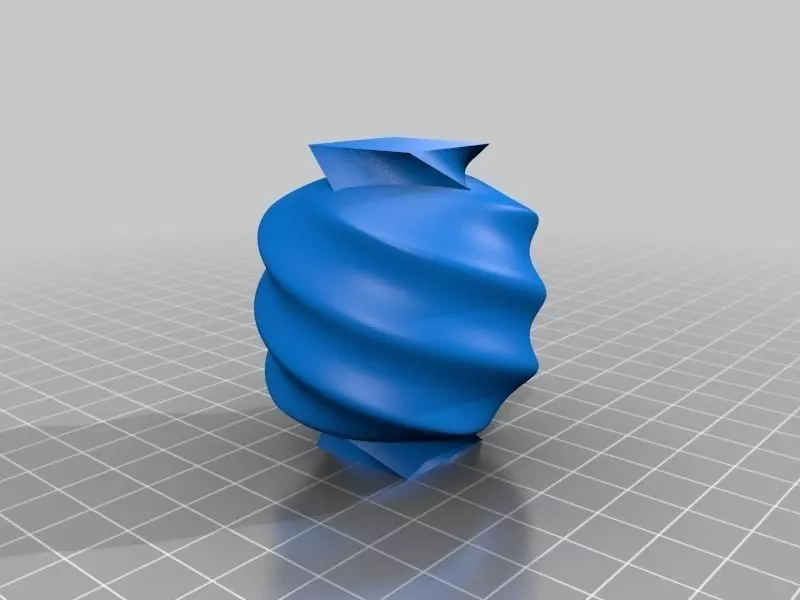 Wind Vase 3 Free 3D print model_0