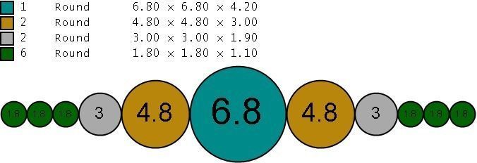 5 stone engagement ring 3D print model_2