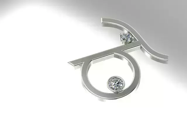 75 pendant 3D print model