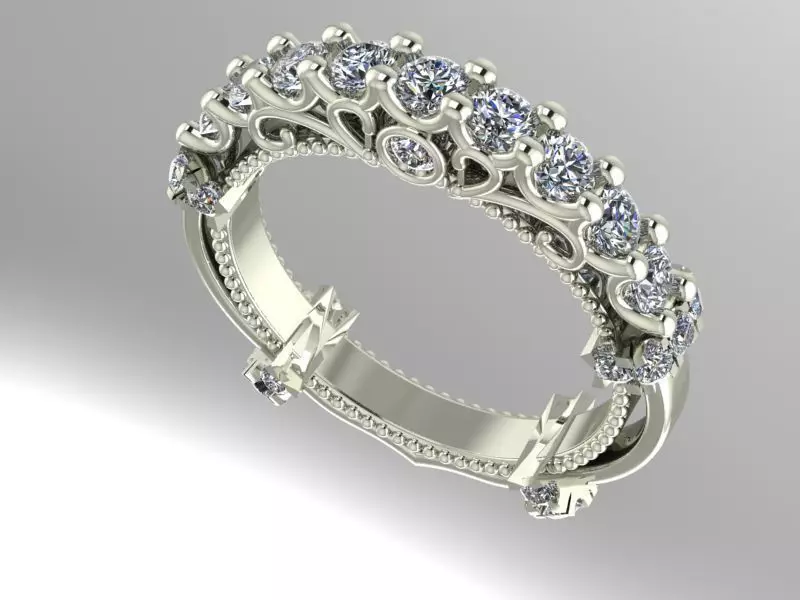 Wedding band 3D print model