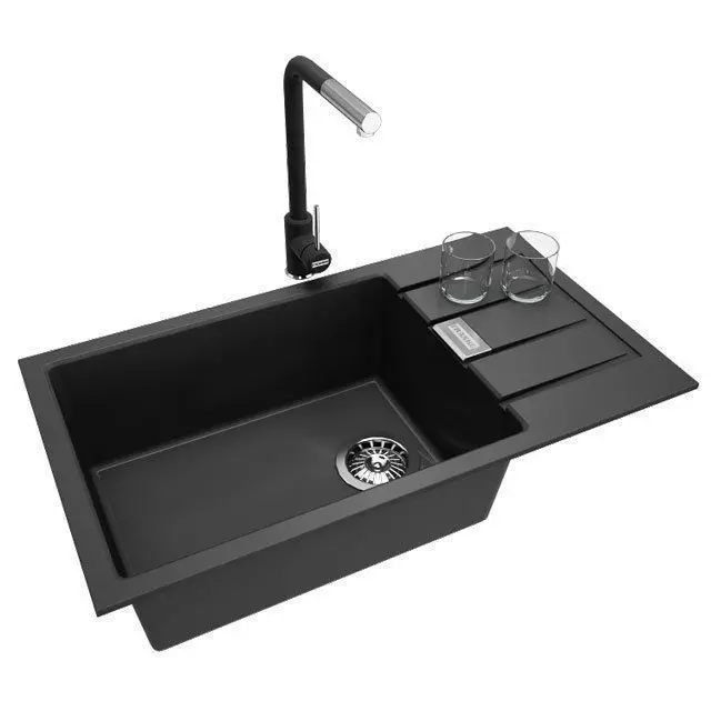 3D Franke Kitchen Sink 3D model_0