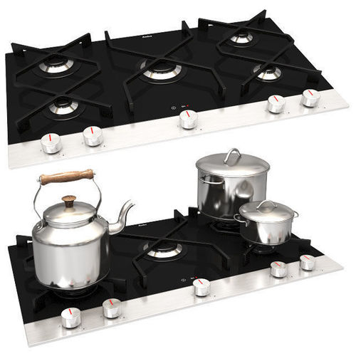 Amica Integra PG9611SRB IN Cooking Hob 3D model