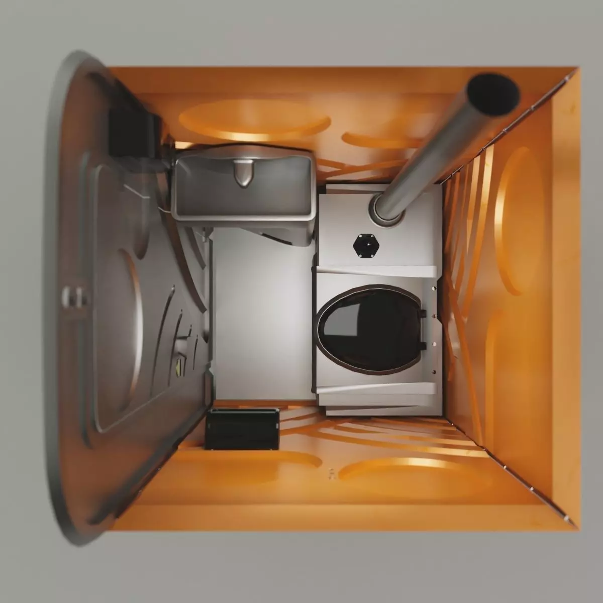 Chemical Toilet 3D model