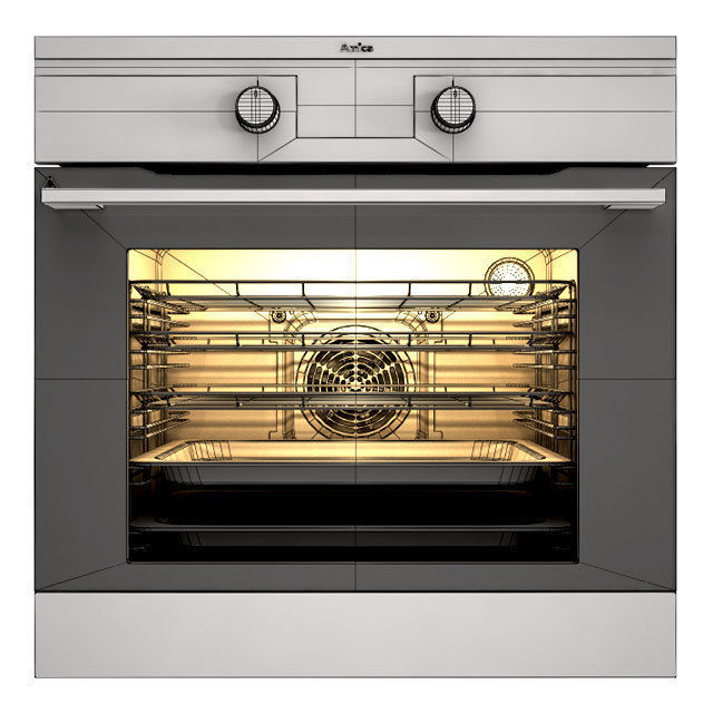 Amica Integra EB7542 Kitchen Oven 3D model_2