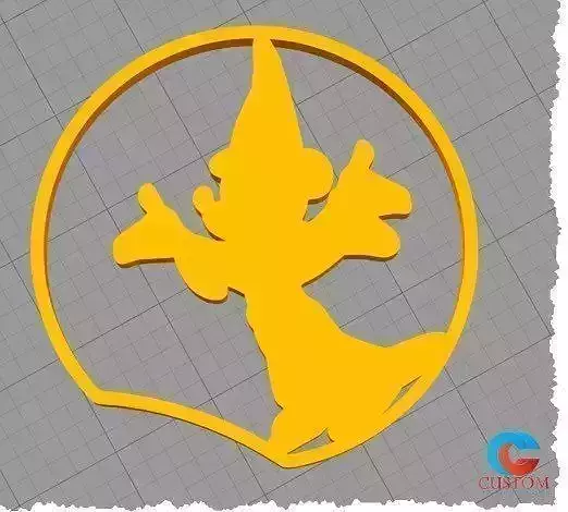 Disney Inspired Mouse Ears - Sorcerer Mouse 3D print model