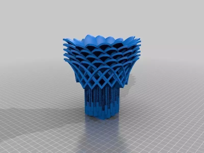 Ornament Vase 4 Free 3D print model_0