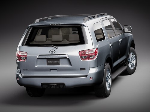 Toyota Sequoia 3D model | CGTrader