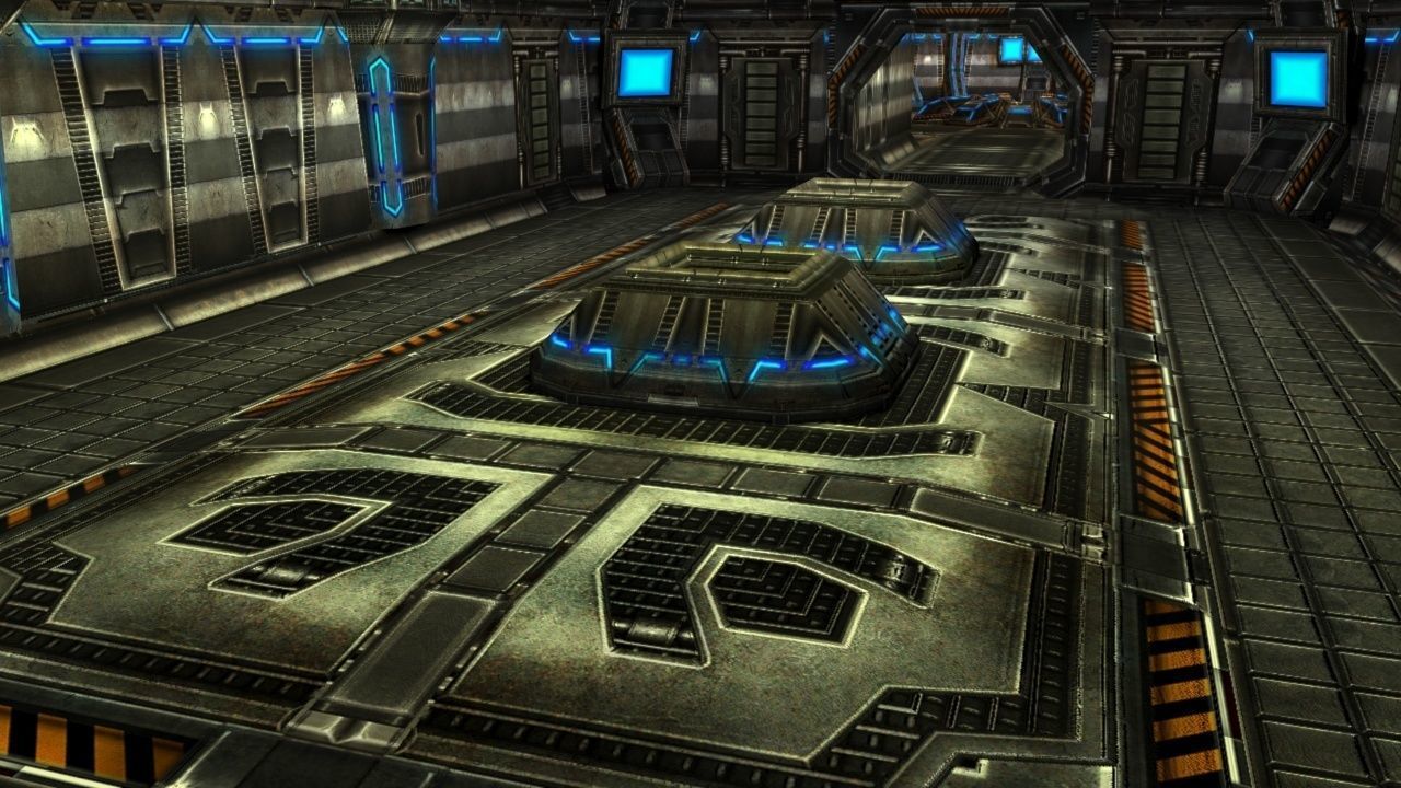 Sci-Fi Game Level 3D Model Low-poly 3D model_2