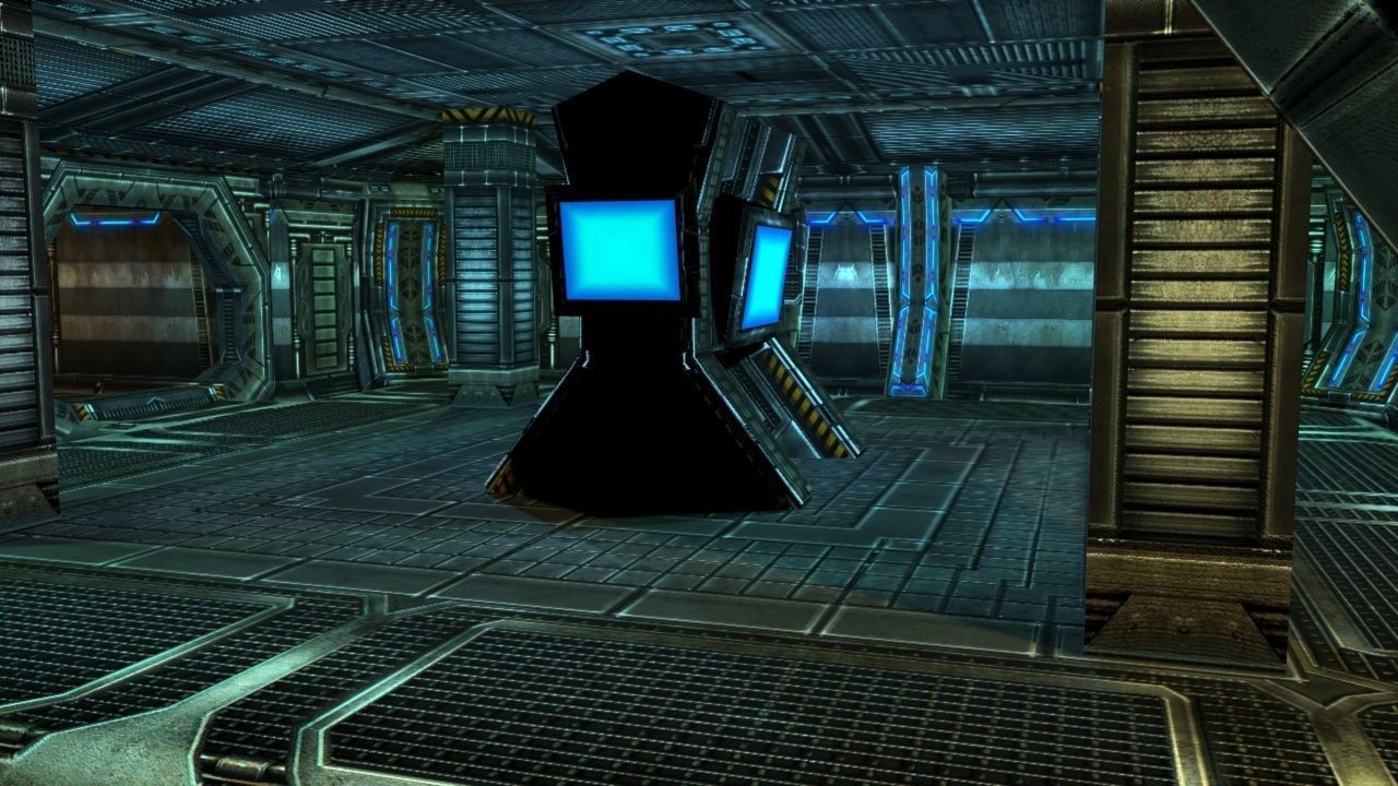 Sci-Fi Game Level 3D Model Low-poly 3D model_3