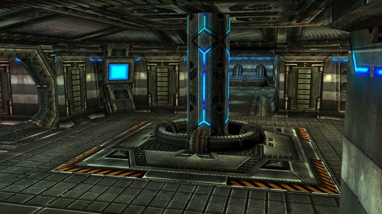 Sci-Fi Game Level 3D Model Low-poly 3D model_4