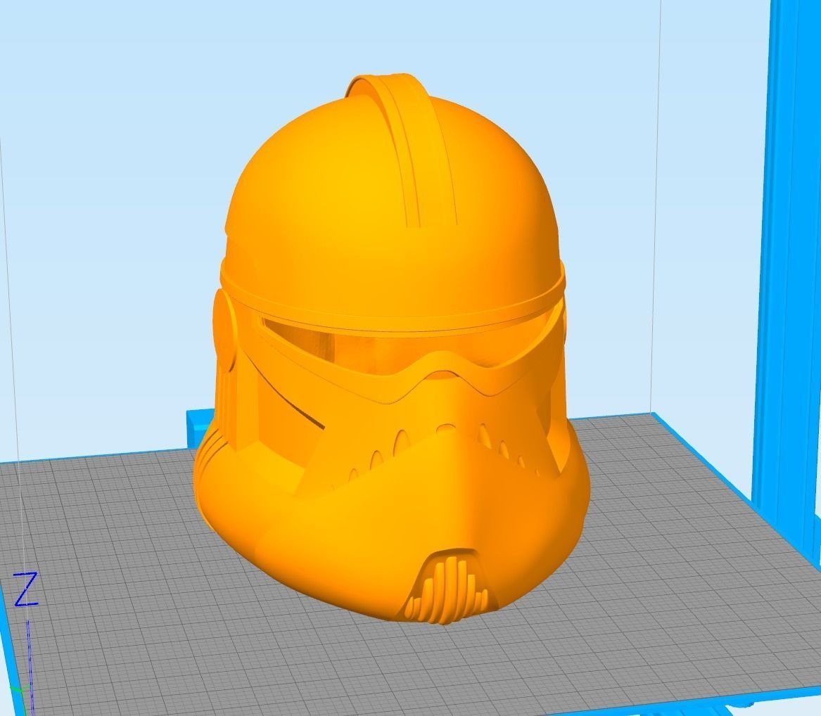 Clone Trooper Assassin Cosplay Helmet 3D print model_4