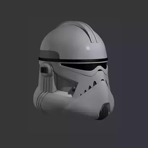 Clone Trooper Assassin Cosplay Helmet 3D print model