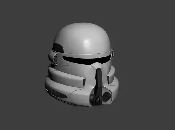 Clone Paratrooper Cosplay Helmet 3D print model