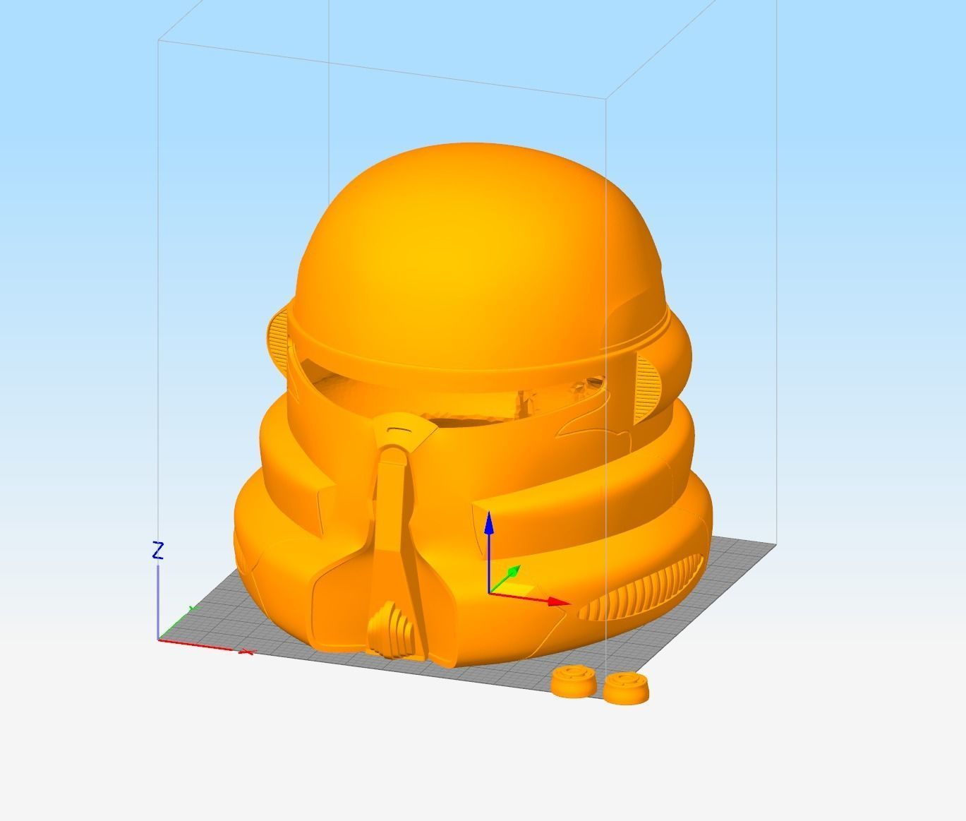 Clone Paratrooper Cosplay Helmet 3D print model_15