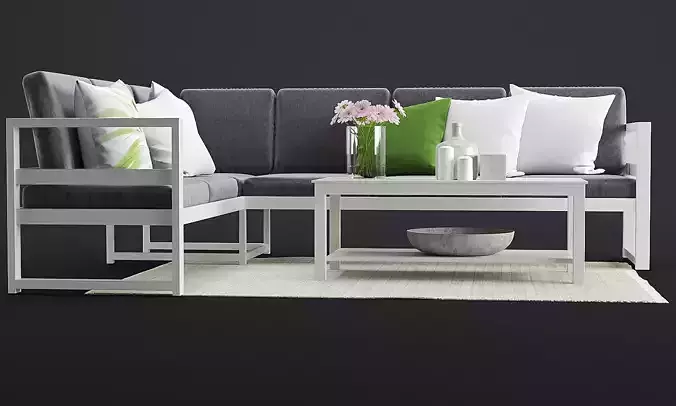 Adeilaide Outdoor Sofa Set