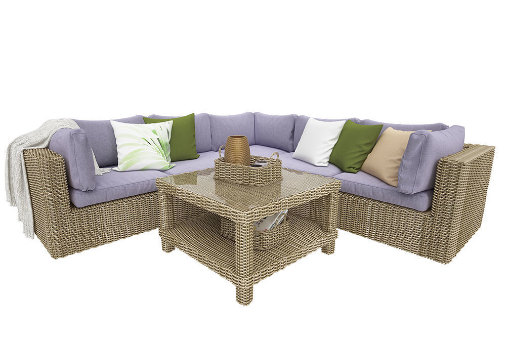 Outdoor furnitures Volumepack 16 models 3D model_14